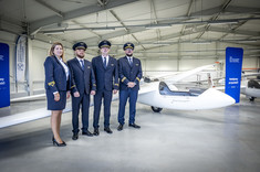 Nowy hangar Akademickiego Ośrodka Szybowcowego w Bezmiechowej