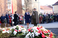 Wieniec od Politechniki Rzeszowskiej z okazji 100. rocznicy Święta Niepodległości