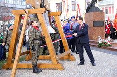 Wieniec od Politechniki Rzeszowskiej z okazji 100. rocznicy Święta Niepodległości