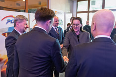 Powitanie premier Ukrainy J. Swyrydenko,