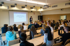 Młodzież z programu Erasmus + z wizytą na Politechnice Rzeszowskiej