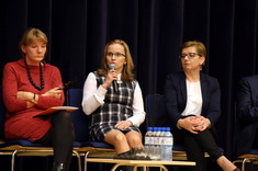 Debata władz Politechniki Rzeszowskiej ze studentami